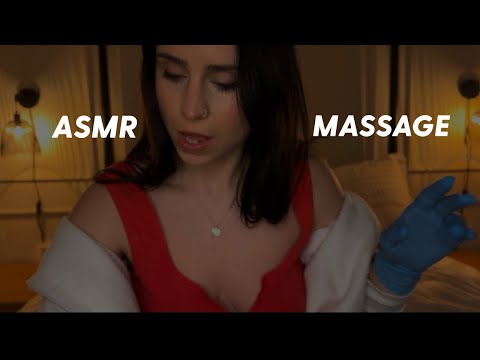 ASMR POV Massage 💆🏻‍♀️ Neck, Shoulders and Arms (slightly fast and aggressive)