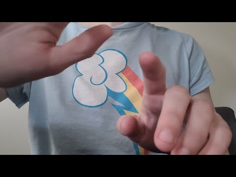 lofi asmr touching the camera (personal attention, visual triggers, white noise background)