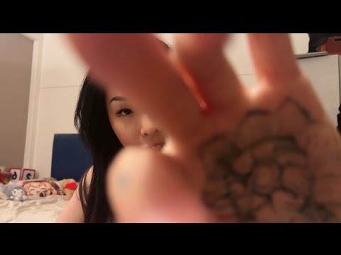 ASMR (fast) tapping and scratching on you :)