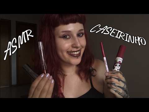 ASMR Caseirinho | Mostrando comprinhas de beleza (e minha opinião sobre)