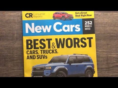 ASMR | Consumer Reports Car Magazine | Reading About Cars