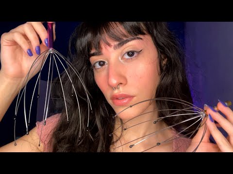 ASMR MEXENDO no seu CABELO até você DORMIR PROFUNDAMENTE (inaudível + cafuné)