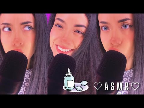 Probándome pupilentes 💗👀 | Susurros relajantes | Andrea ASMR 🦋