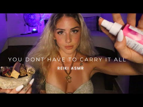 When You’re Spiritually Exhausted | Gentle Whispered Healing ASMR REIKI🌸