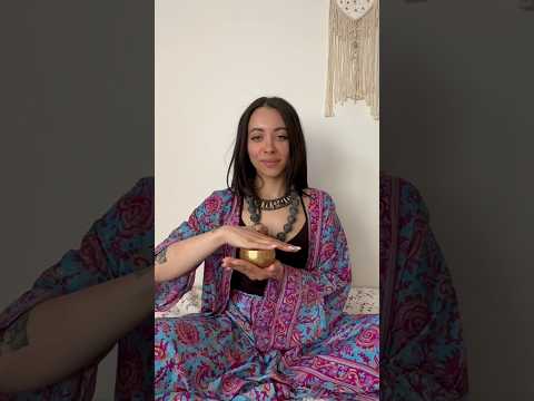 ASMR CAMPANA TIBETANA ☯️ #asmrshorts #asmrrelaxing #asmrsounds