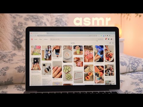 ASMR Scrolling Through Pinterest 💿 (Whisper Ramble)