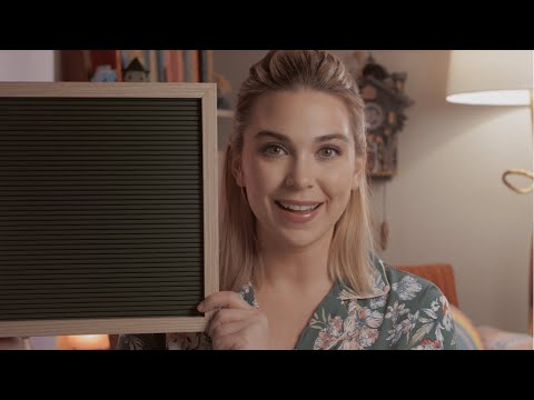 ASMR Soft Spoken 🤫 | Letter Board Play to Relax 🧘‍♀️