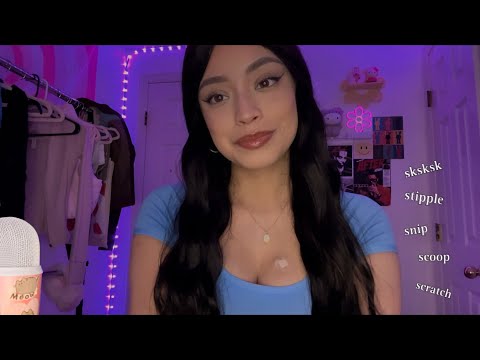 ASMR - Clicky Trigger Words ♡ Breathy Whispers (Custom Video)