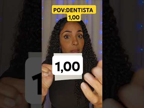 ASMR POV DENTISTA 1,00 REAL#asmrbrasil #asmrroleplay #sompararelaxar #fypyoutube