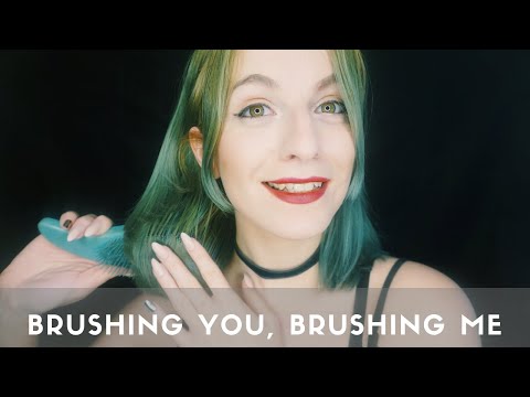 💤 ASMR Brushing your hair 💇 Brushing your face 🖌️ Stipple - Shoop - Shh