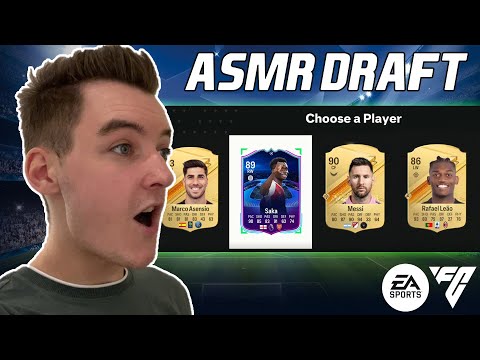 [ASMR] EA FC 24 Ultimate Draft!