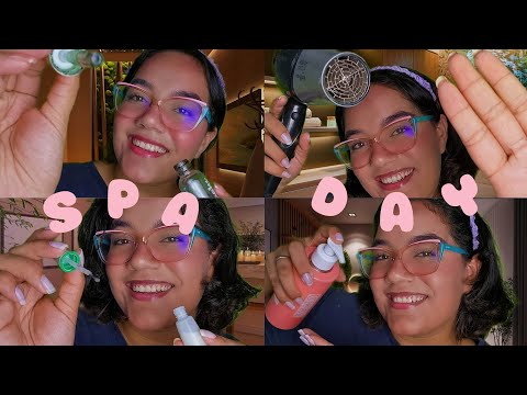 ASMR 1 HORA | SPA DAY RELAXANTE 🩷✨