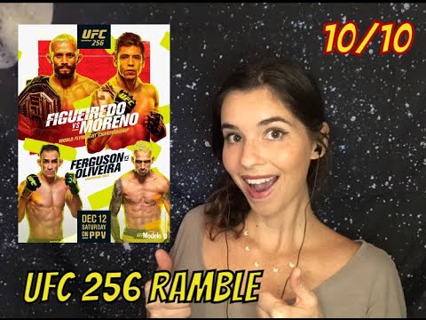 ASMR UFC 256 Ramble *gum chewing*