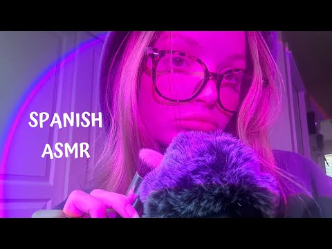 ASMR WHISPERING IN SPANISH (Repeating Sana Sana Colita de Rana…)