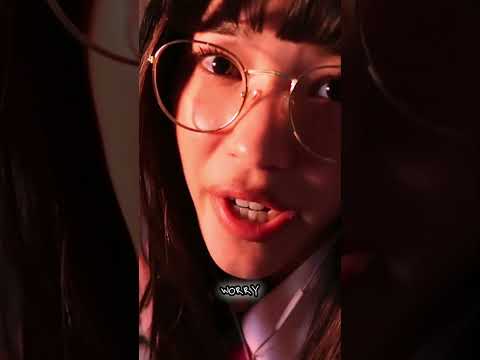 whispering answers in class #asmr #schoolroleplay #whispers
