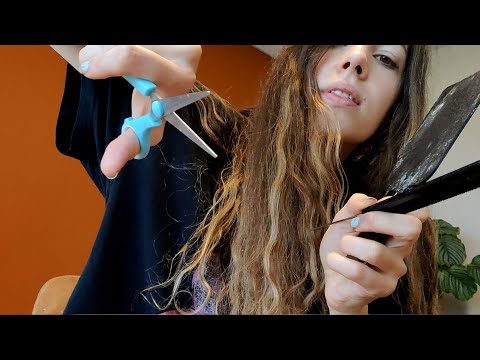 ASMR Fast Paced Haircut - Unpredictable Chaotic ASMR