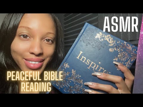 Reading The Bible To You To Help With Anxiety ✝️ Christian ASMR with relaxing music #asmr