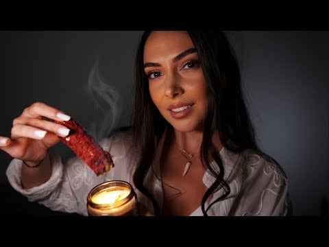 ASMR Tingly Reiki 🌙 Energy Plucking & Hand Movements