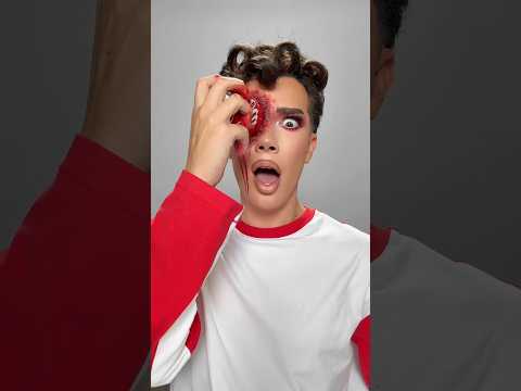 She tried to use a cola bottle as makeup 💀