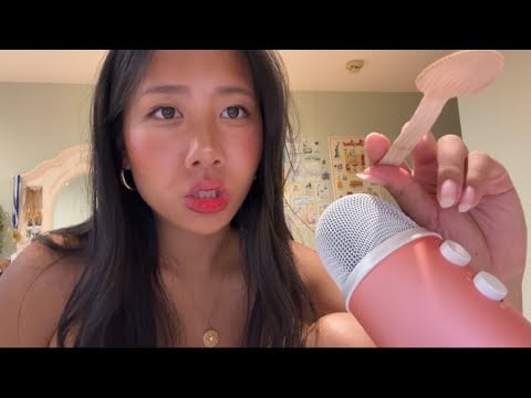 FAST ASMR // RANDOM TRIGGERS & MOUTH SOUNDS 