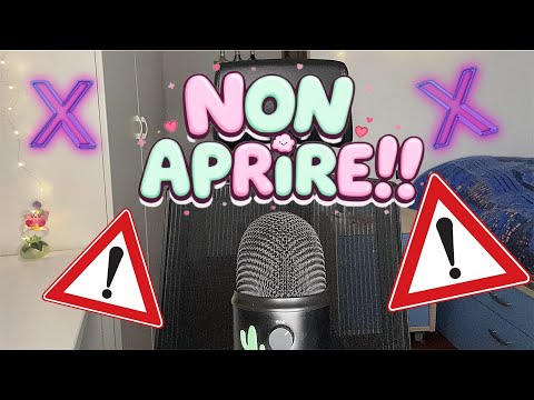 Non aprire questo video per nessuna ragione ASMR al mondo‼️⚠️🙅🏻‍♀️