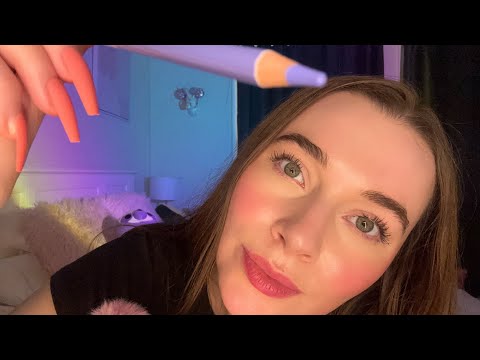 ASMR Drawing On Your Face (Up-Close, Your Face Is My Canvas) ✍️🎨