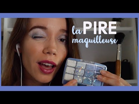 ASMR | La PIRE maquilleuse te refait une beauté 😏 (Roleplay)