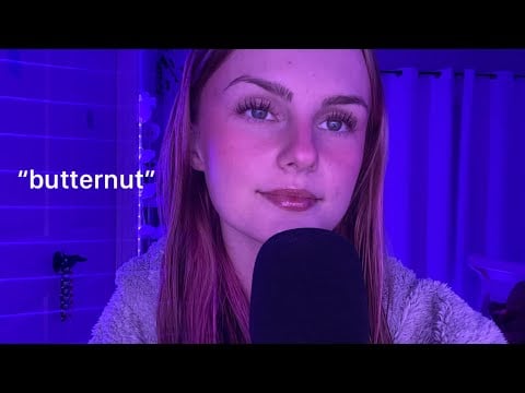 ASMR Tingly Trigger Words with the Word “Butter”