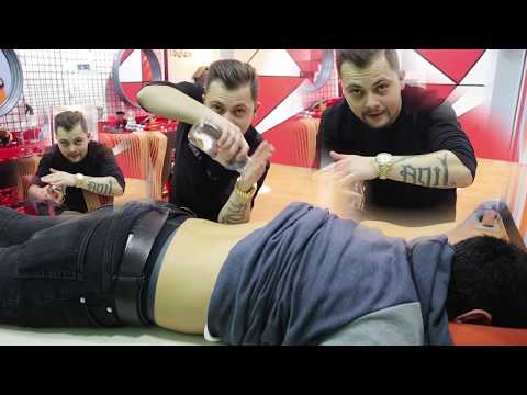 ASMR MASSAGE BY TURKISH BARBER | MUST WATCH | part 2 ( Back massage, Leg massage)