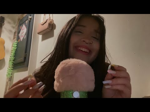 Asmr Long Nail Tapping and Rambling ✨