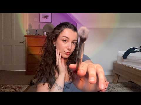 ASMR tracing my face and yours
