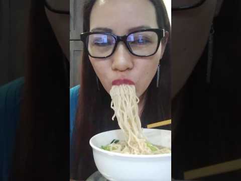 RAMEN WITH BOK CHOY 🥬#shortsfeed #mukbang #food #foodie #everyone