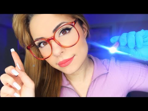 ASMR EMERGENCY Eye Exam 👩‍⚕️ Orbital Eye Exam ASMR, Realistic Eye Test, Vision Test, Cranial Orbit