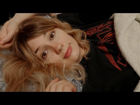 ASMR GIRLFRIEND FALLS ASLEEP WITH YOU (WEARING YOUR SHIRT) Gender Neutral :)