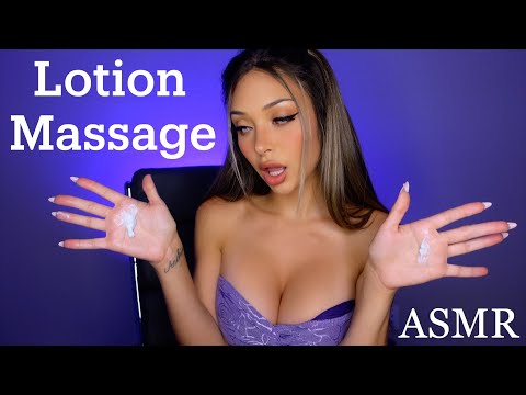 Girlfriend Gives The Most Relaxing Lotion Massage ASMR