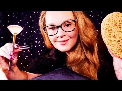 ASMR Spa Facial & Body Massage💆‍♀️ Soft Spoken POV, Fabric Sounds, Hand Movements