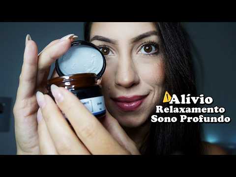 ASMR Massagem Relaxante Após um Dia Cansativo (alívio imediato, voz suave, atenção pessoal)