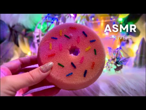 LIVE ASMR for sleep😴 (No talking,No mouth sounds) #relax #shorts