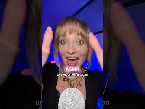ASMR to FORCE ur executive function to kick tf in #asmr #adhdasmr