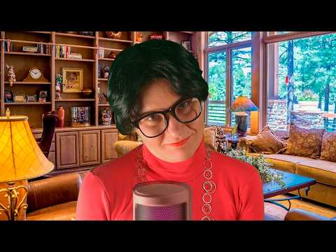 ASMR Werido student asks you strange questions. Russian accent English-German role play