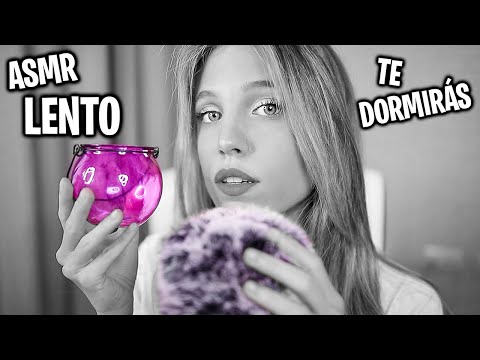 ASMR LENTO Y CALMADO EN BLANCO Y NEGRO 💆🏼‍♀️ MUY RELAJANTE 🧠