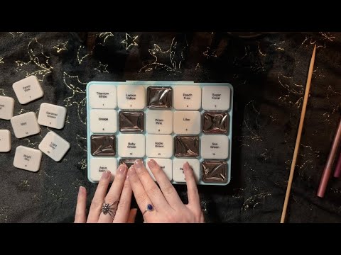 ASMR | One Hour Of The Creamy Five Below Paints From TikTok 🎨🤤 tapping, foil sounds, rummaging, etc.