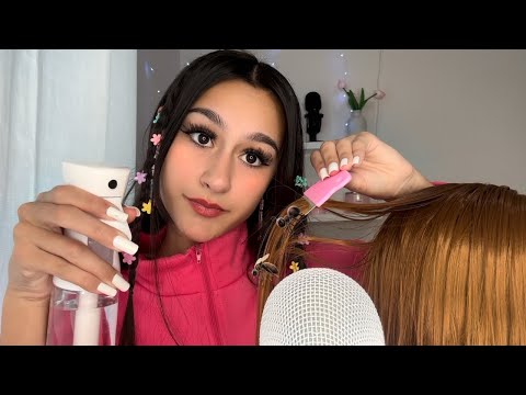 ASMR| School nurse checks your HAIR for LICE.. 😰