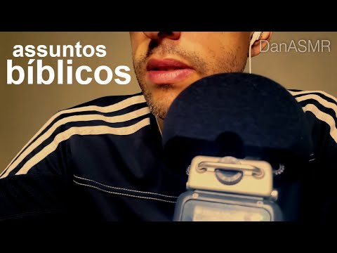 ASMR falando sobre assuntos bíblicos (Português | Portuguese)