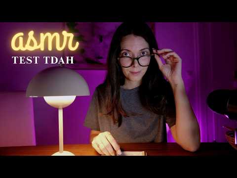 ASMR |  ¿tienes TDAH? test completo y relajante    | Love ASMR en español