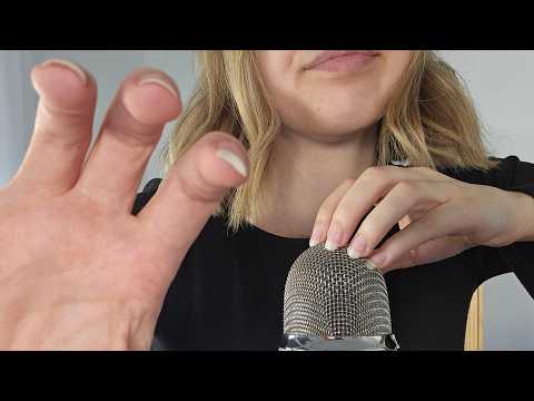 ASMR 15 Minutes Pure Bare Mic Scratching for Deep Tingles