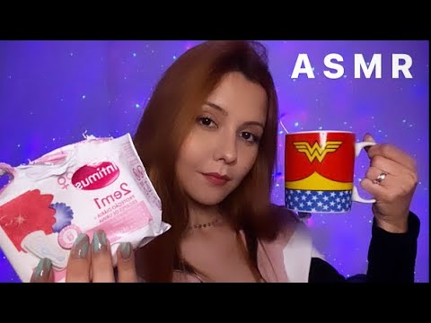 ASMR- CUIDANDO DE VOCÊ NA TPM