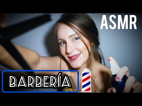 ASMR🎧 BARBERÍA💈Arreglo tu barba || Roleplay || (sonidos de tijera) asmr en español