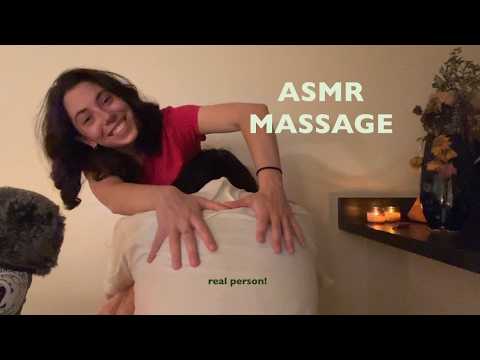 ASMR Shoulder Massage (with occasional layered sounds)