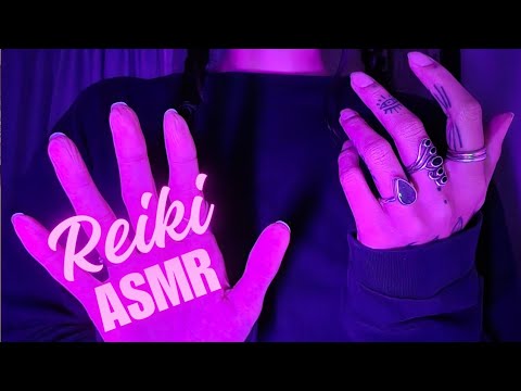 Reiki ASMR l finger fluttering l hand movements l hypnotic l ring clattering l ring sounds l tingles